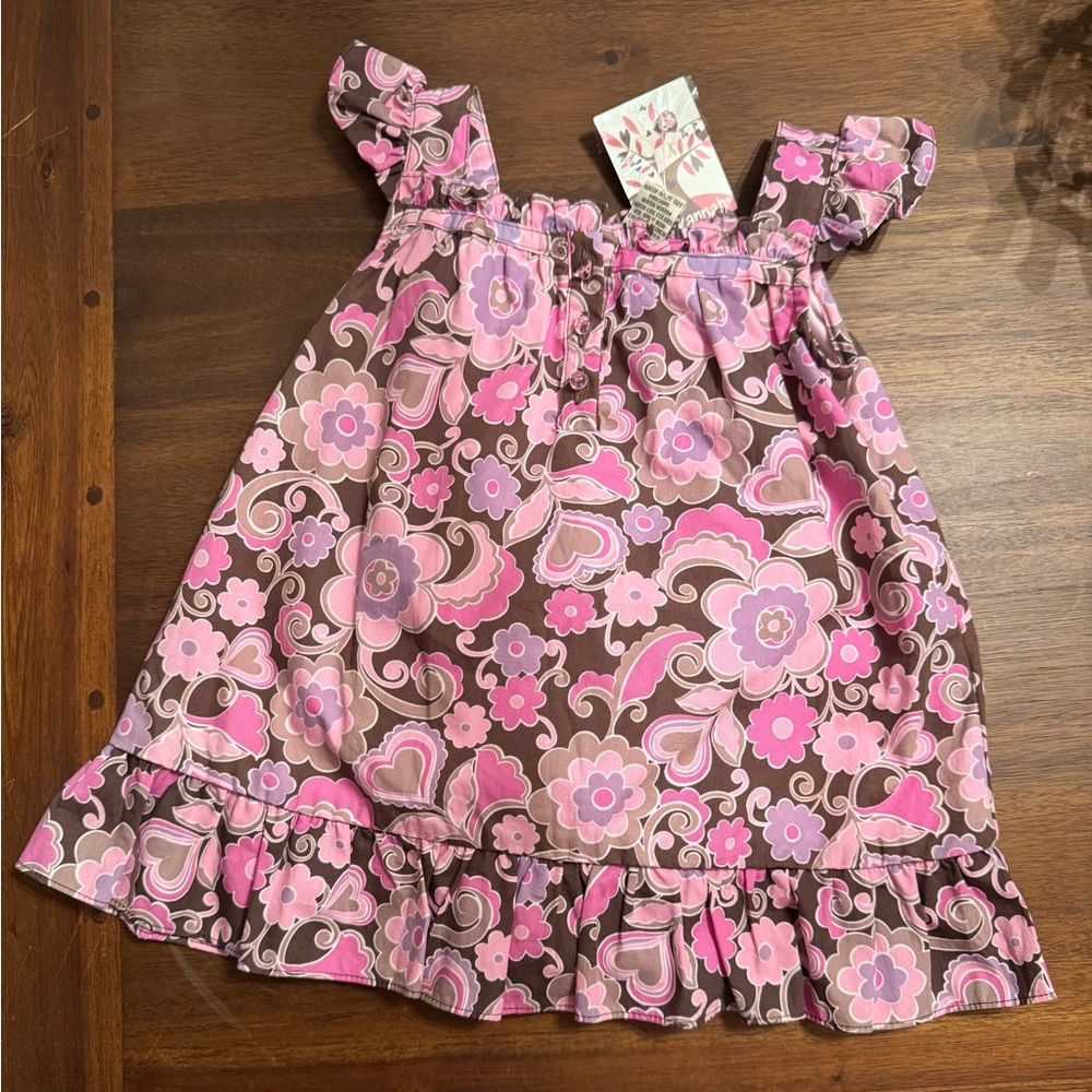 Savannah Floral Dress 12 Month Set NWT